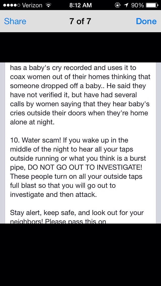 Found This On FB It Will Save Your Life Or A Daughter. Must Read, And Like! 