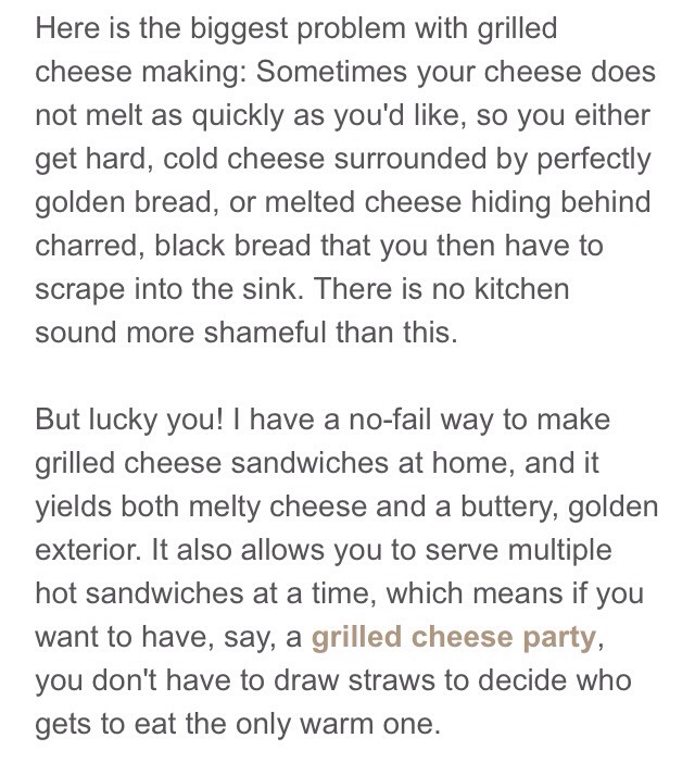 How to Make the Perfect Grilled Cheese Sandwich