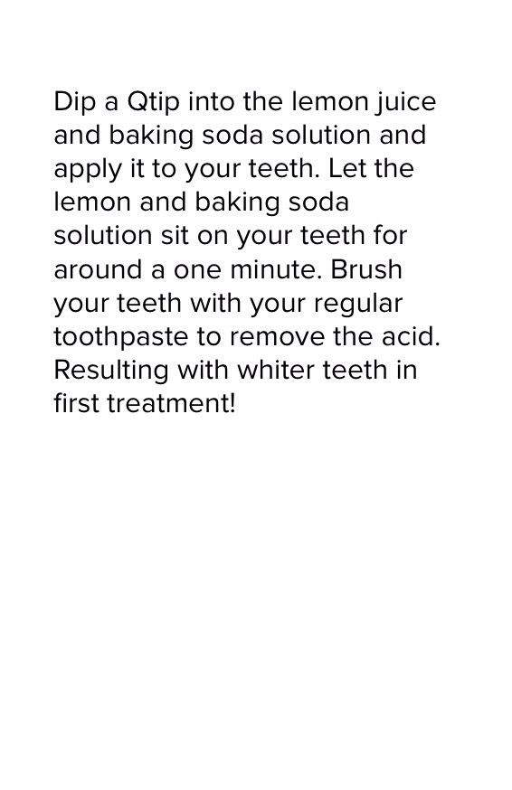 DIY Teeth Whitening Treatment With Results First Time