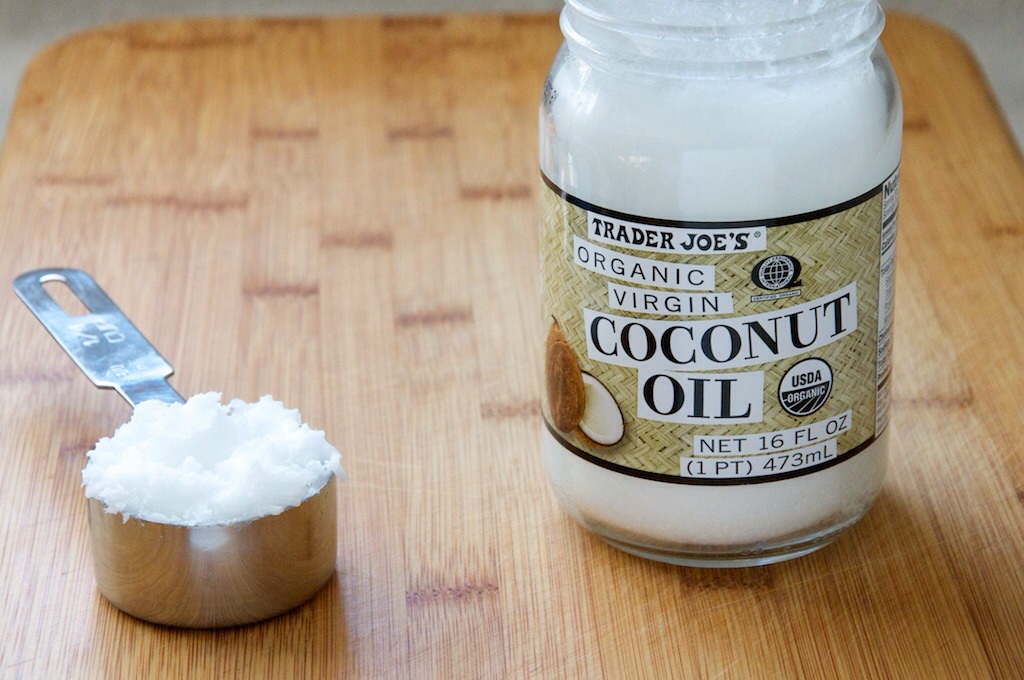 What you will need: 
Pure, unrefined, organic coconut oil (unrefined works best)
Shower cap, or plastic bag

