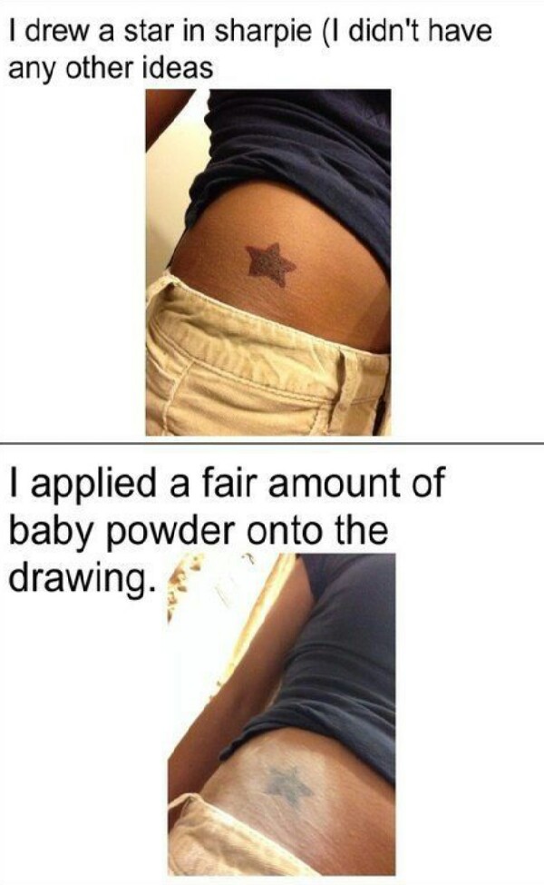 temporary tattoo