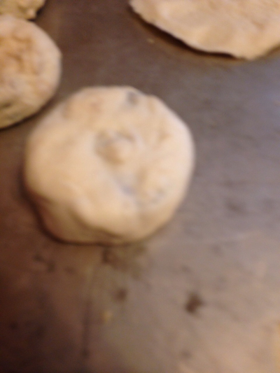 Put Oreo inside and wrap dough around Oreo so none of the Oreo is visible
