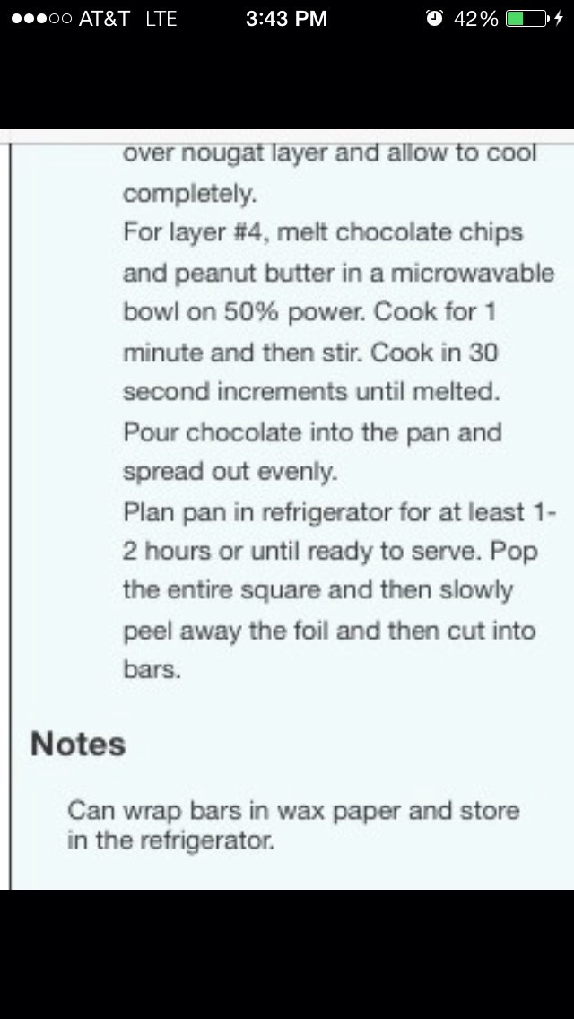 Homemade Snickers Bars 