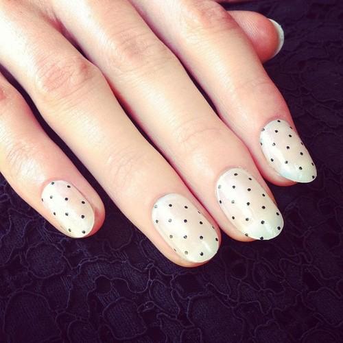 Awesome! Awesome! Polka Dot Nails DO!!!! Easy And Quick!!!!