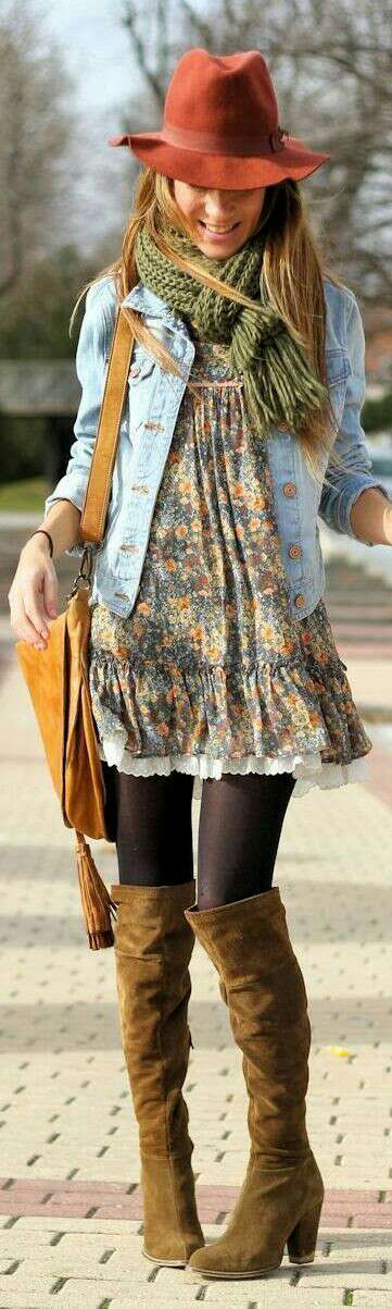 Adorable Fall Boho Outfits 👓😋
