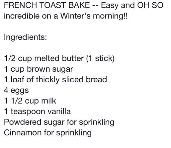 French Toast Bake