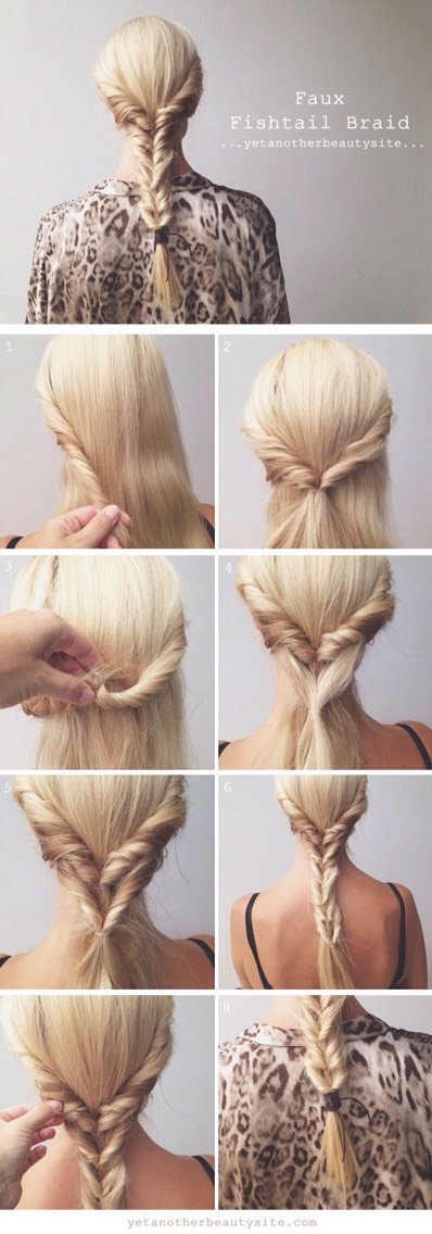 15 simple cute hair tutorials! ππΌππΌ