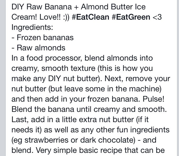 Simple Banana Almond Ice Cream Recipe