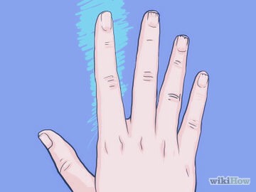 3) Notice how much better that nail looks than the others. After a few days, a non-bitten nail will grow. Do not bite it. If you must, bite one of the 'unprotected' ones. Sometimes it helps knowing that you have another nail to bite, even if you don't actually  nibble at any unprotected ones