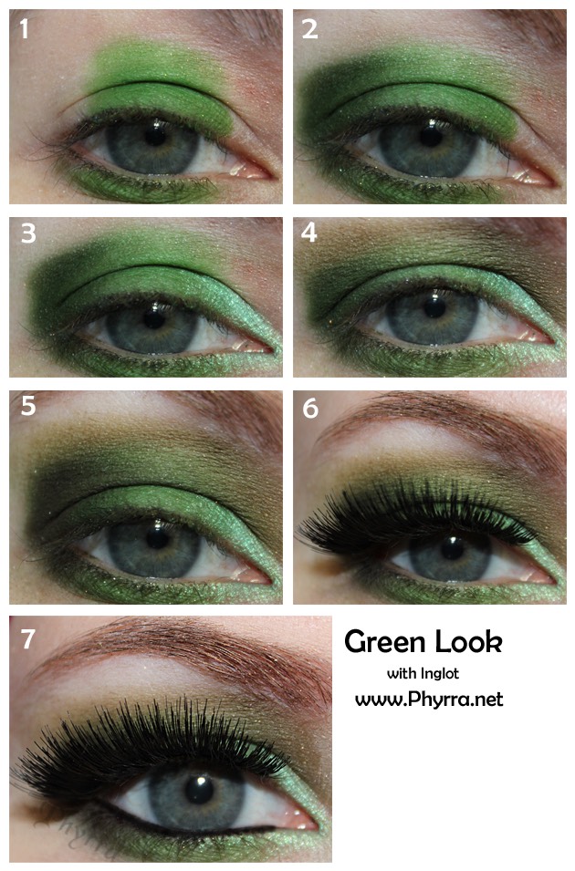 Green Eyeshadow Tutorials 🌴