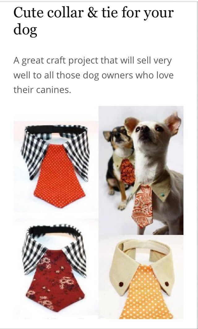 -> Full Tutorial;
http://goodideasforyou.com/ideas-a-inspirations/animals/ideas-for-dogs.html