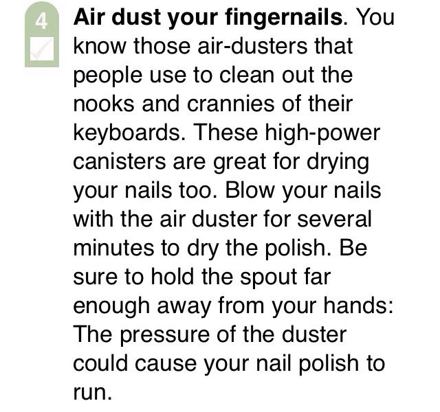 Dry Your Nails Fast!! 7 Ways :)
