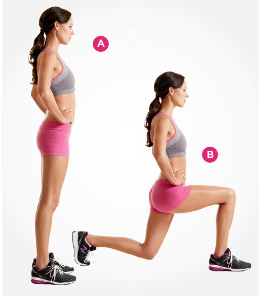 100 lunges per leg