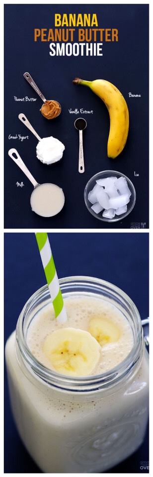 Peanut Butter Banana Smoothie