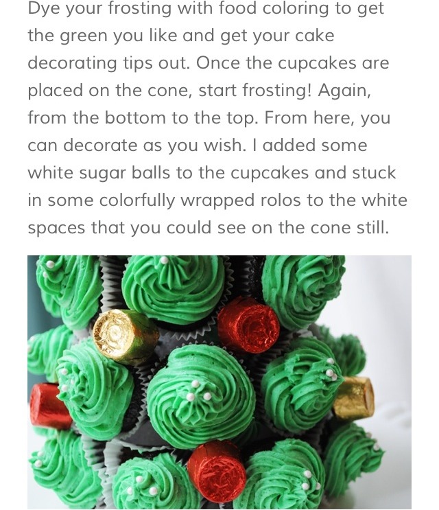 Cupcake Christmas Tree!