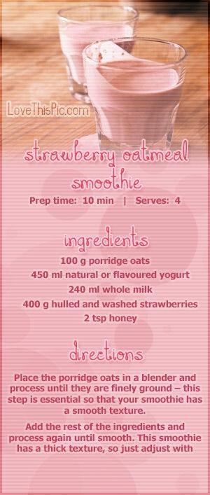 A Bunch Of Healthy Smoothie Recipies