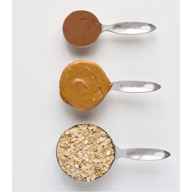 Chocolate & Peanut Butter No Bake Cookies