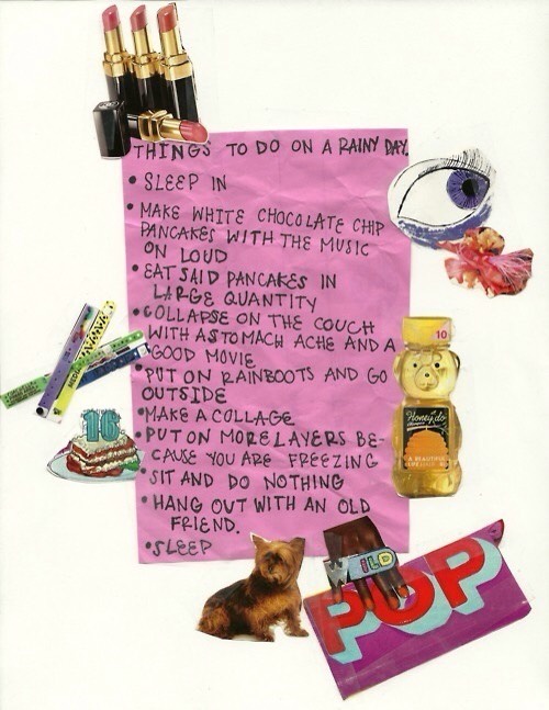 101 Things To Do On A Rainy Day