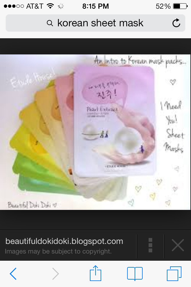 this doesn't have to be done everynight but is recommended twice a week. Find a rice based sheet mask and follow directions on the package for a complete deep cleanse.