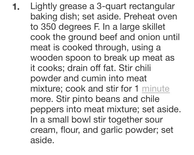 Bean & Beef Enchilada Casserole Recipe