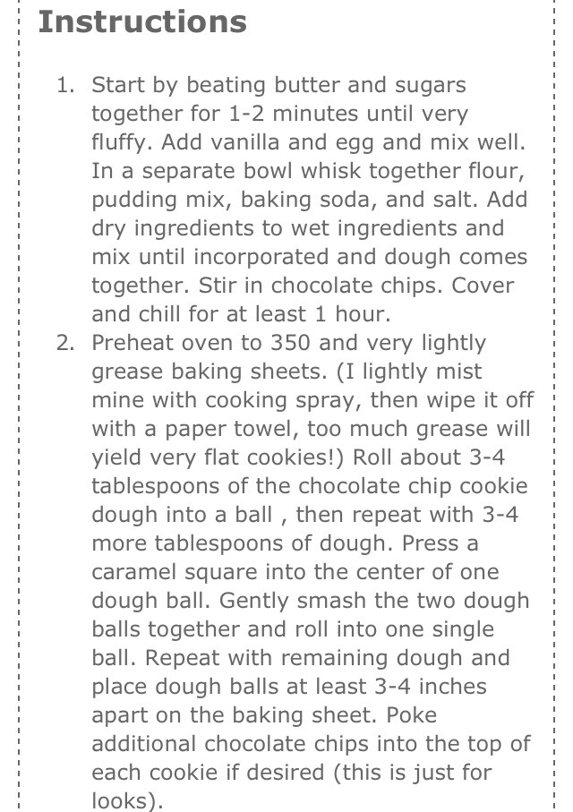 Lightly Salted Caramel Chocolate Chip Cookies 