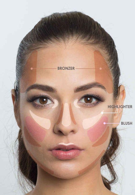 4. CONTOUR THE AREAS YOU WANT TO RECEDE:
Sweep on your preferred contour shade on these specific areas to downplay prominent features and create natural-looking definition. ➡️