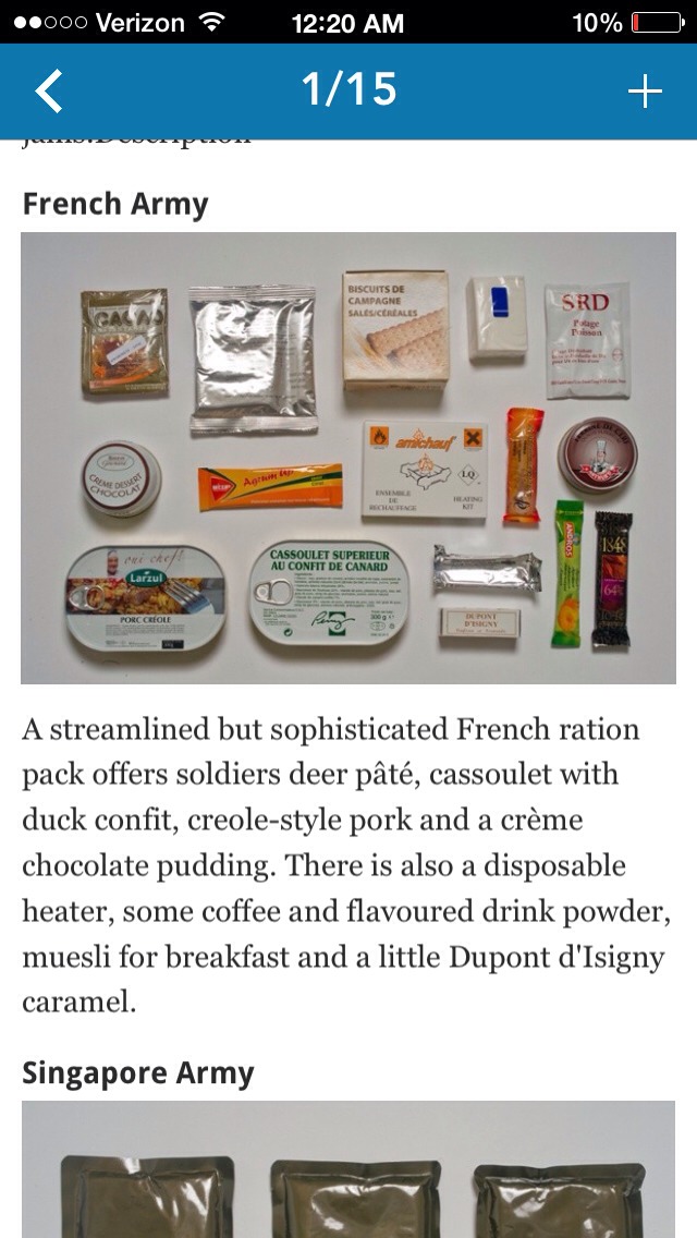 International Army Food Rations From Around The World 🌍🌎🌏