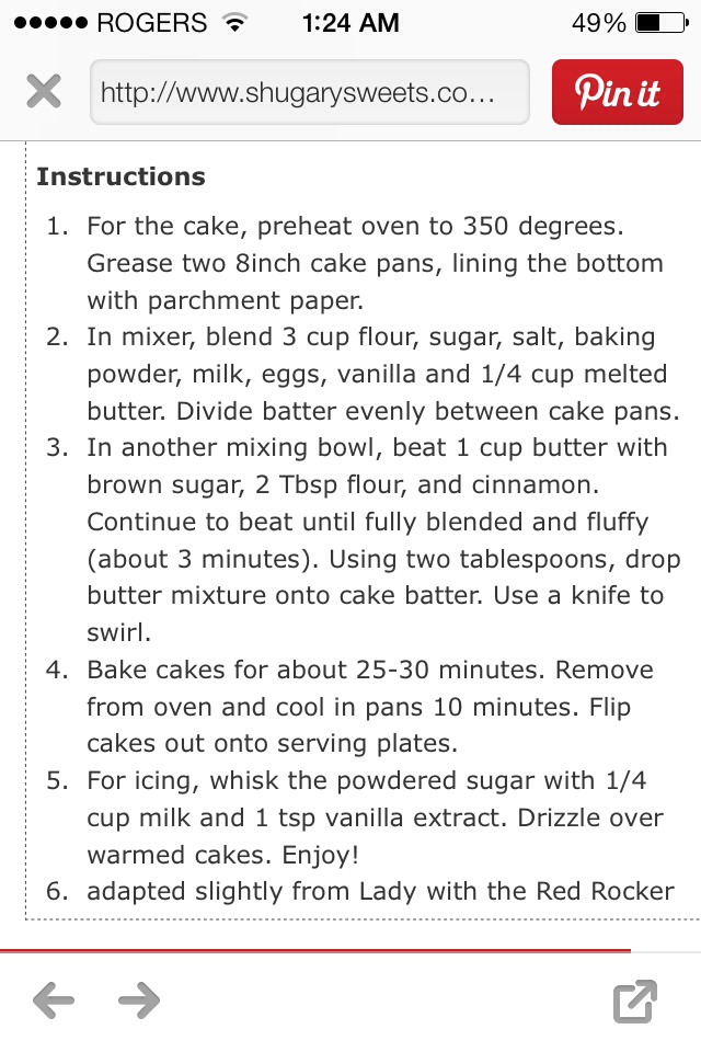 Cinnamon Roll Breakfast Cake