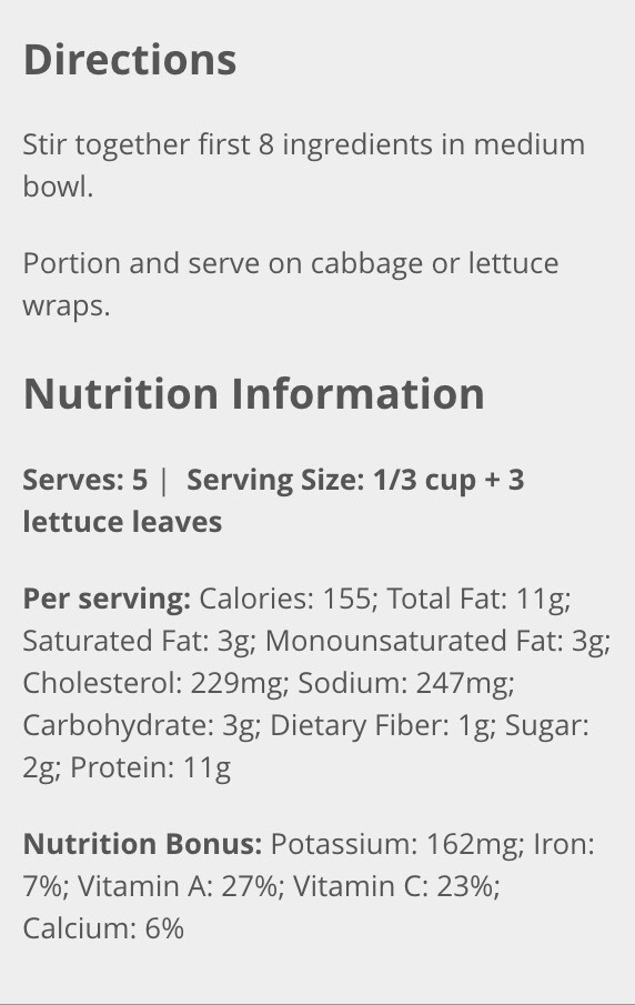 Spicy Bacon Egg Salad 