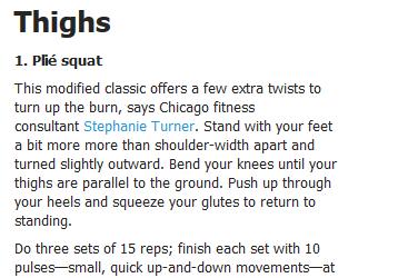 5 Best Moves For Trouble Stubborn Spot - THIGHS # PART 2