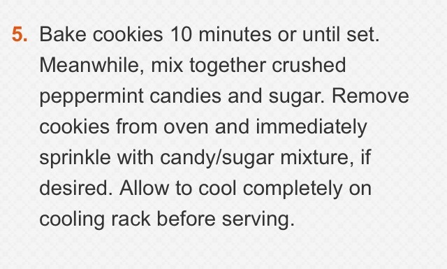 Make Candy Cane Sugar Cookies :) 