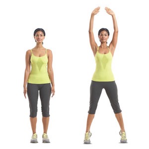 30 jumping jacks