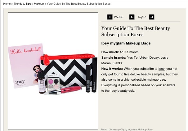 This comes with a chic makeup bag to store all your goodies!