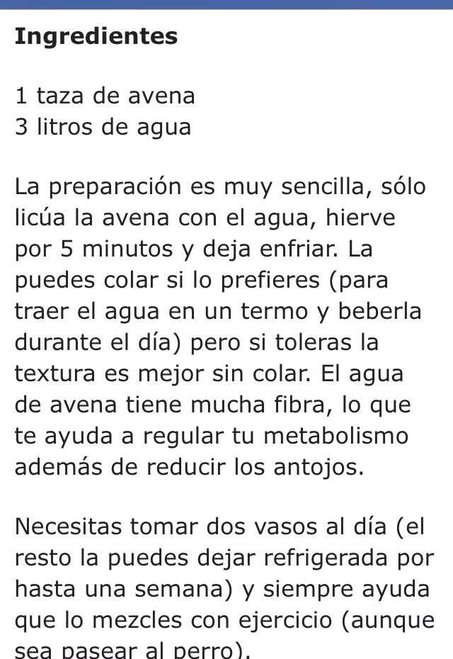 Oatmeal Loose Weight