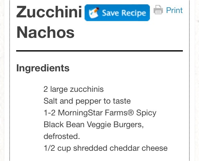 💥 Healthy & Delicious Zucchini Nachos💥😋