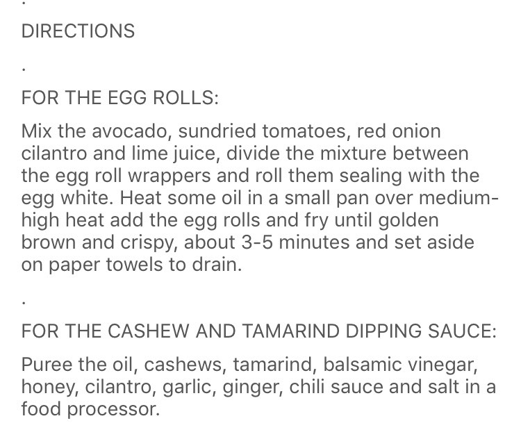 Cheesecake Factory Avocado Egg Rolls!!