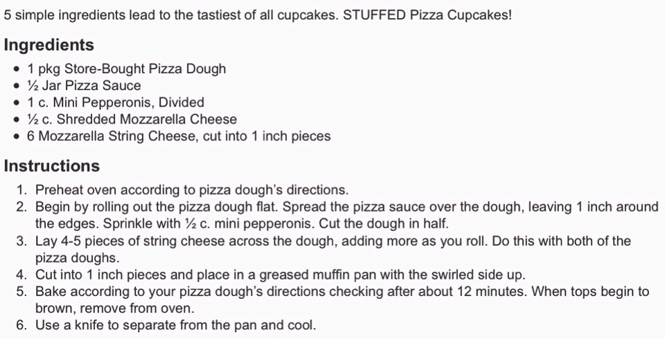 ๐๐ฅYummy Stuffed Pizza Cupcakes ๐ฅ๐