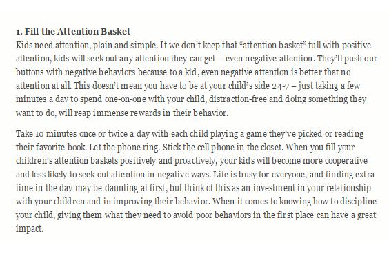 Tips To Discipline Kids Without Punishment