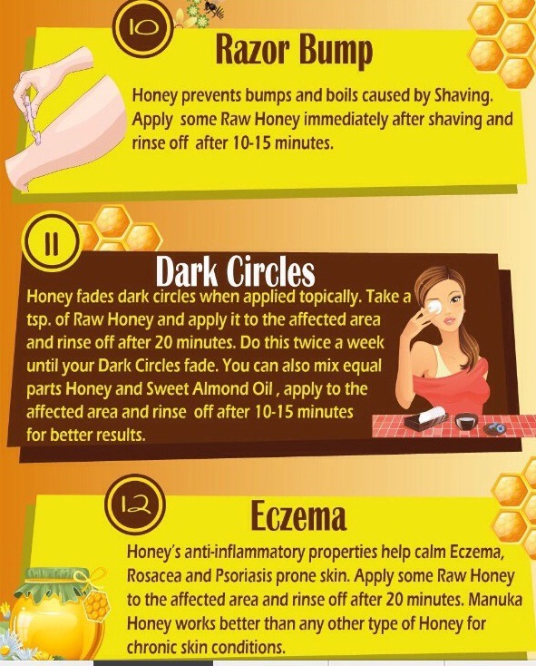 12 Amazing Beauty Benefits Of Honey!!!🐝