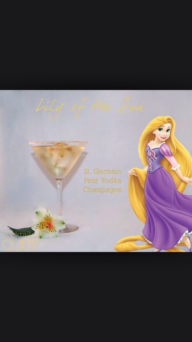 Disney Inspired Cocktail Drinks. Created By Cocktails By Cody. 