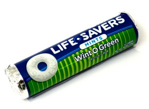 Another thing you might want is gum or breath mints. These ones are my personal favorites. You'll want these just in case you have bad breath or a bad taste in your mouth.
