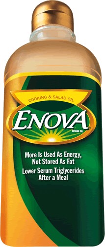 studies show that enova oil along with other cooking oils promote weight and fat loss 