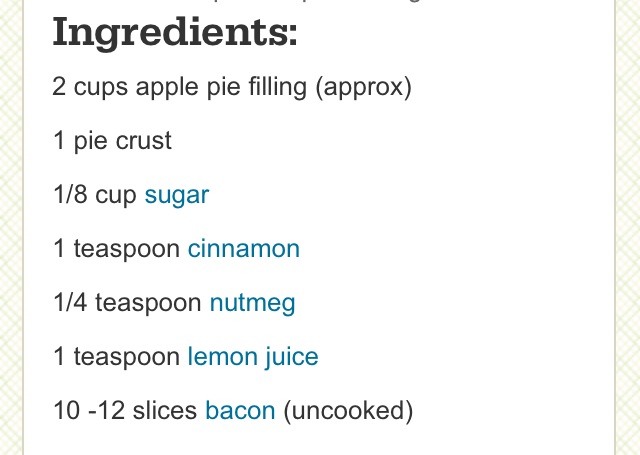 Delicious Apple Bacon Lattice Pie! Used Hormel Maple Bacon For Best Taste! Please Like After Viewing