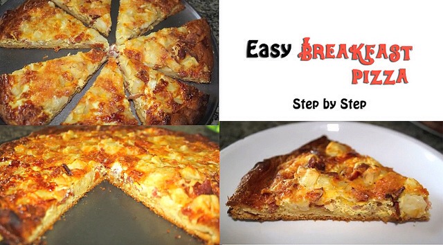 Breakfast Pizza Yummy
