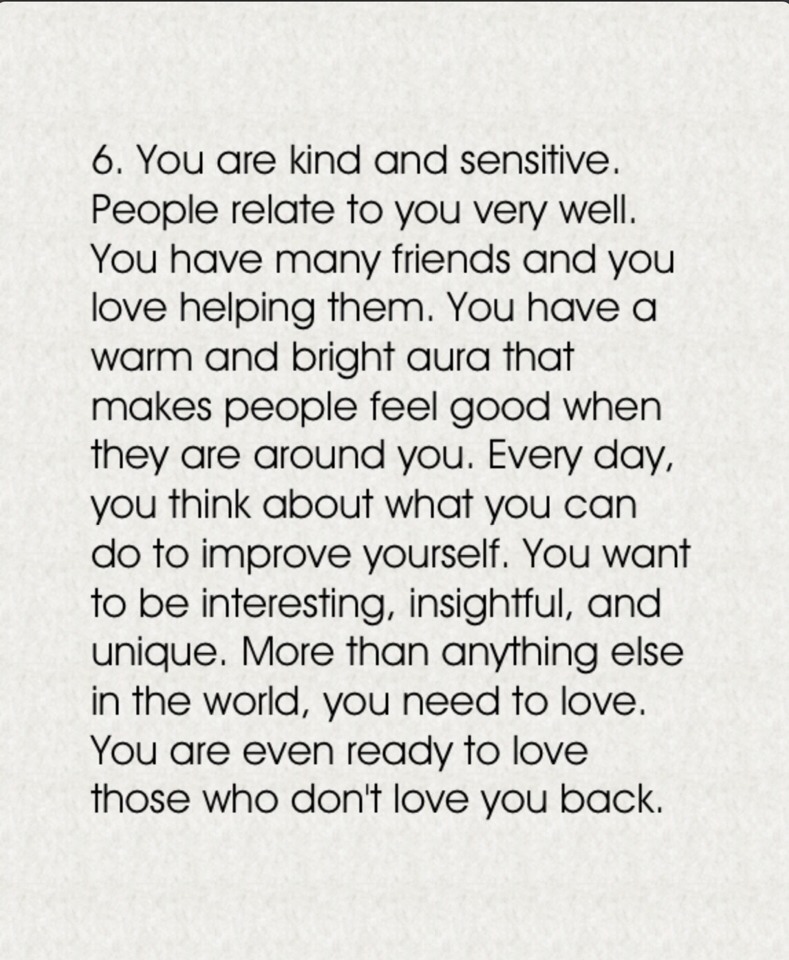 Personality Test (omg It Works So Well)