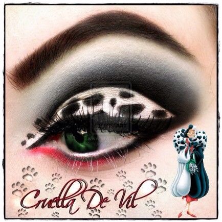 Inspirational Halloween Eye Makeup