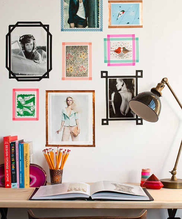 More great washi tape dec! This time, frames!
