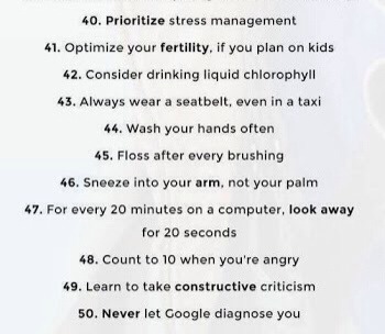 🌷50 Healthy Habits Every Girl Should Have AND VERY IMPORTANT/EASY WEIGHT LOSS RULES TO KNOW !!!🌷