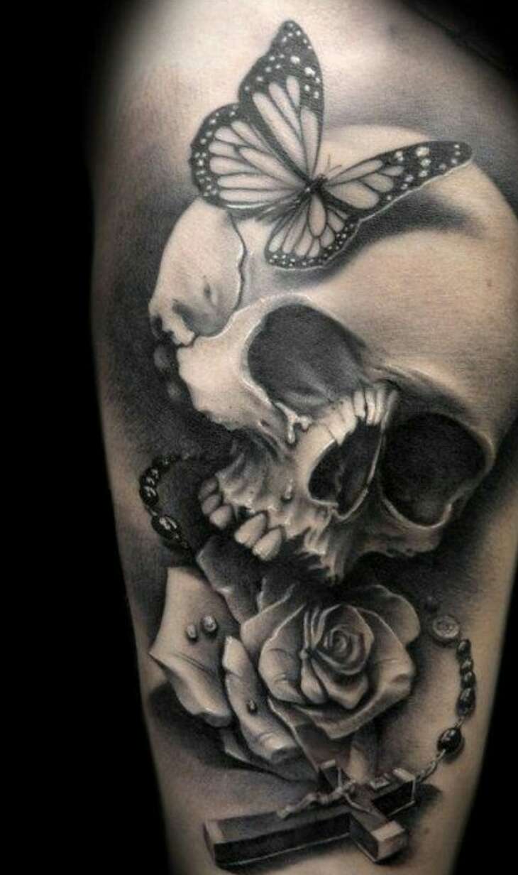Beautiful Skull Tattoos For Women!