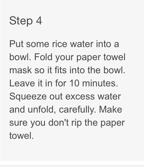 RICE WATER FOR FACE & HAIR